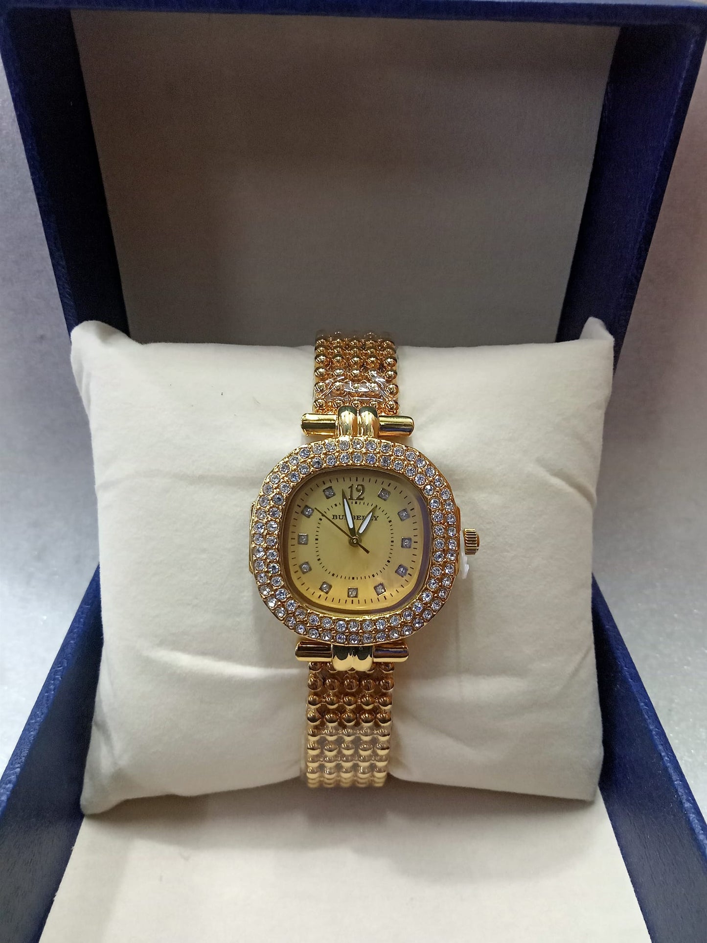 BURB Iced-out Watch for Women