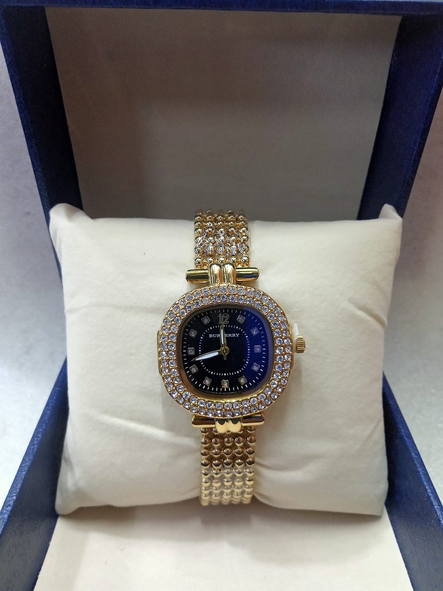 BURB Iced-out Watch for Women