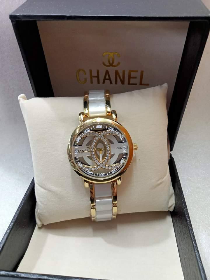 CHNL Ceramic White Watch (Women)