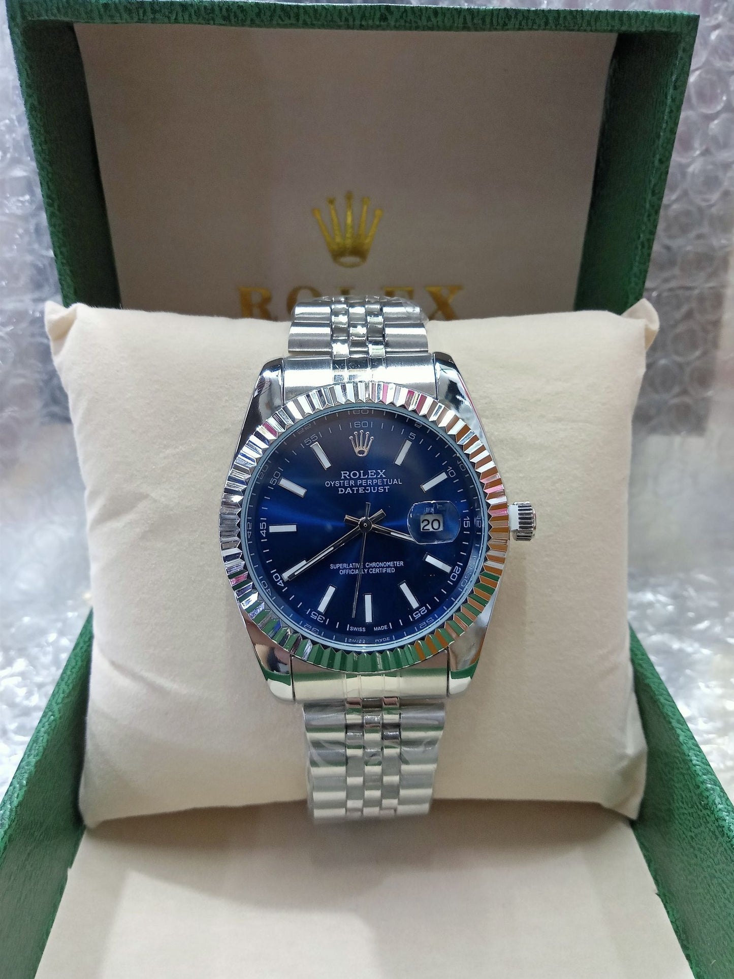 Datejust Silver Watch for Men