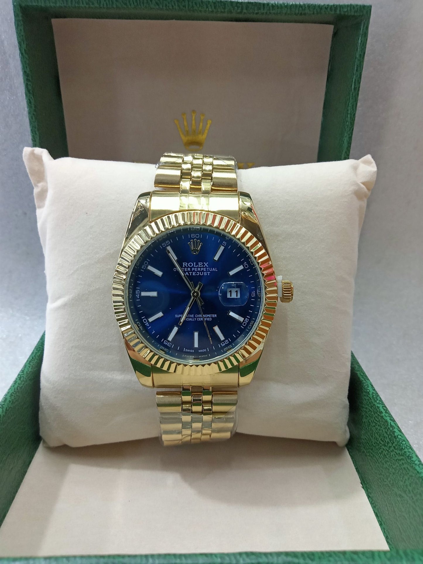RLX Datejust Gold Watch for Men
