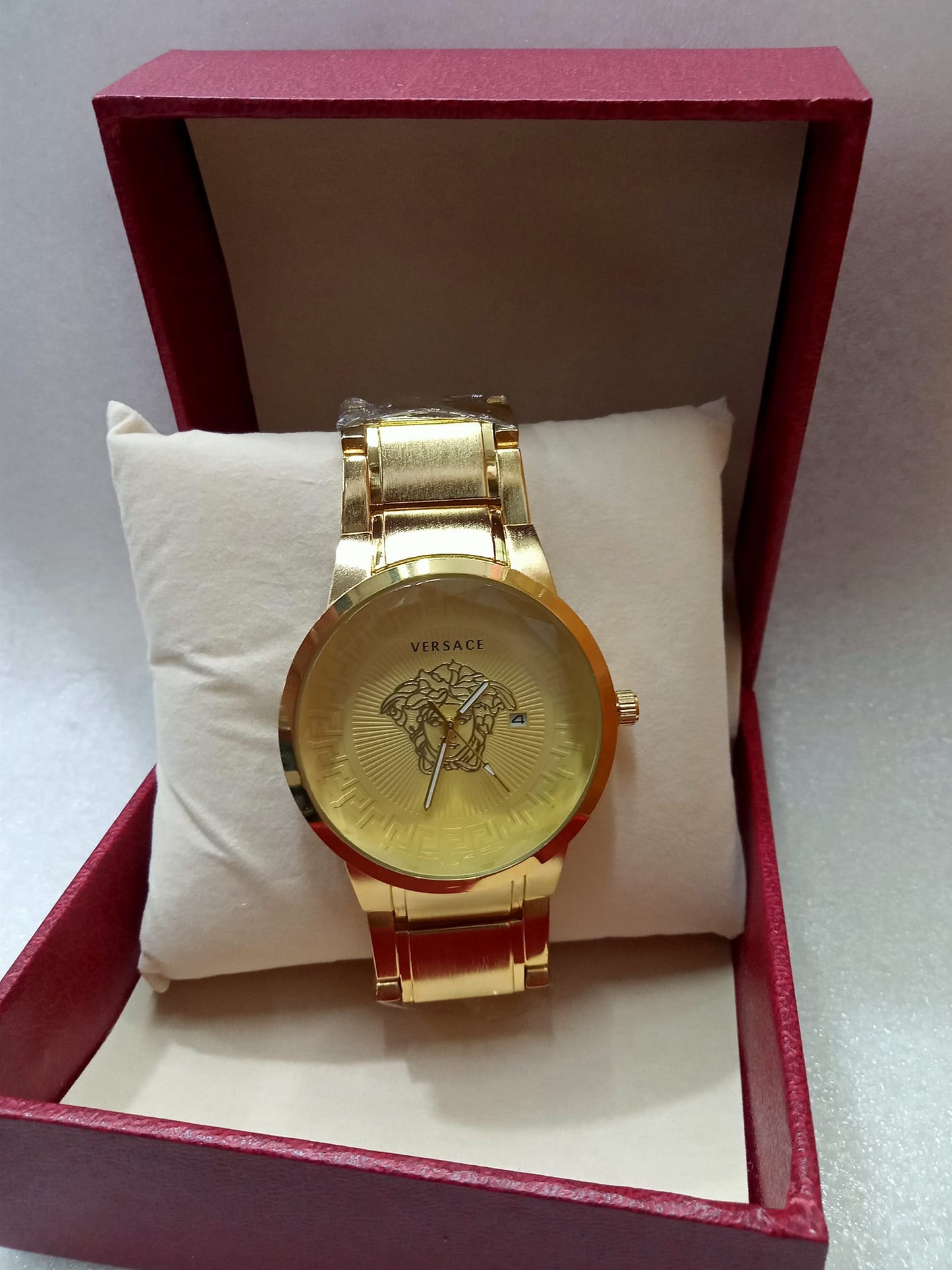 Versace Gold and Silver Watch for Women