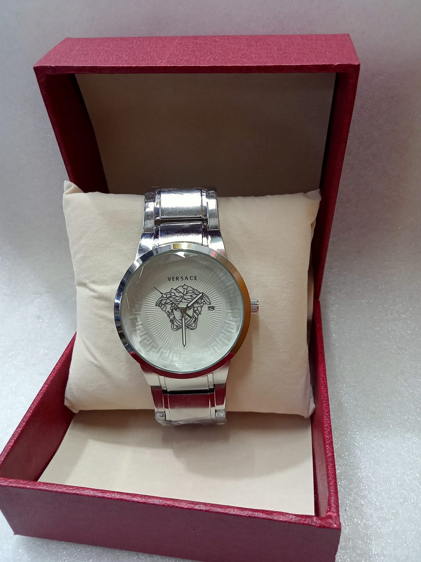 Versace Gold and Silver Watch for Women