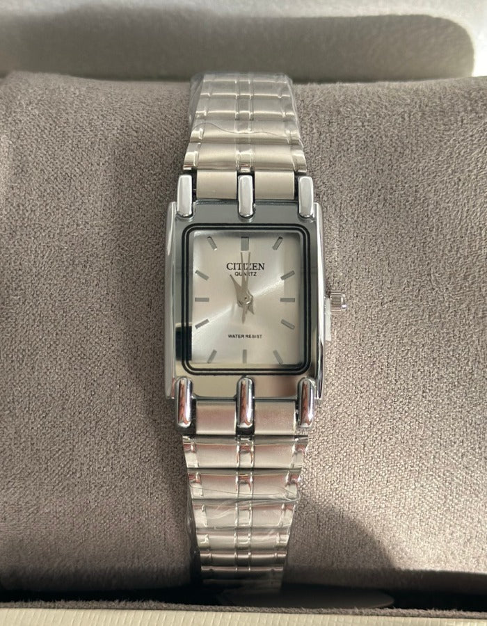 Citizen Silver Watch White Dial (Women)