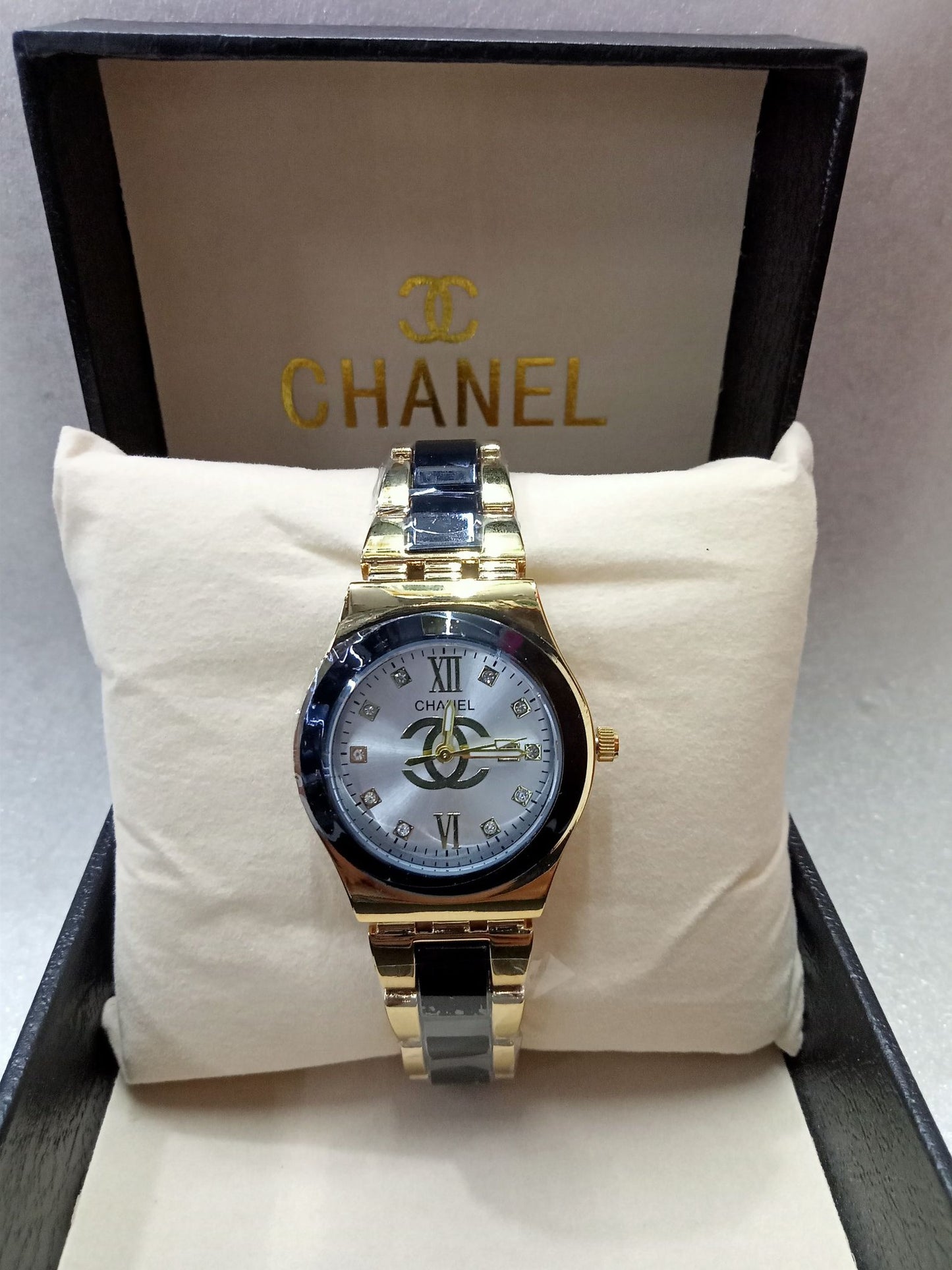 CHNL Ceramic Two-Tone Watch for Women