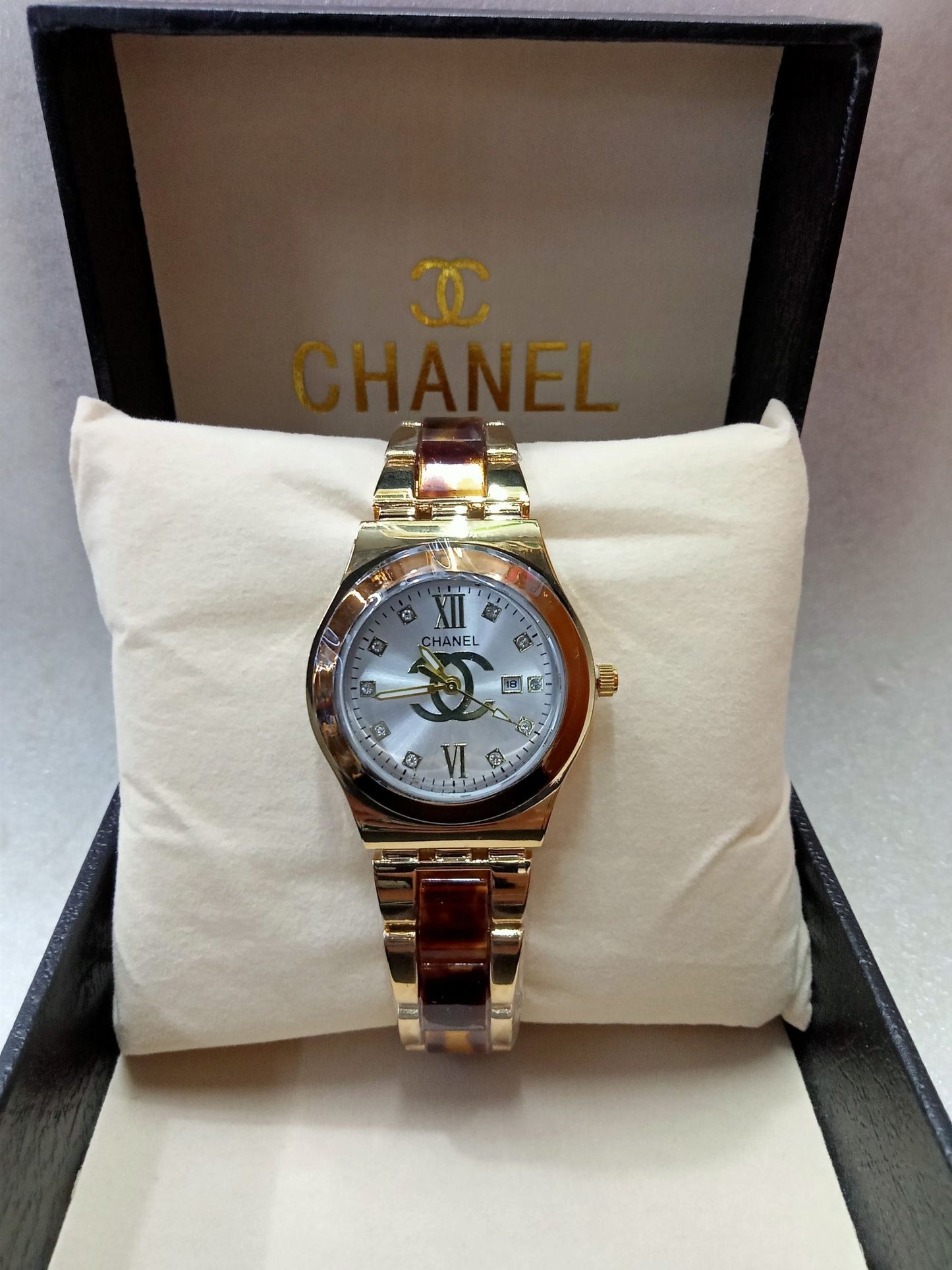 CHNL Ceramic Two-Tone Watch for Women
