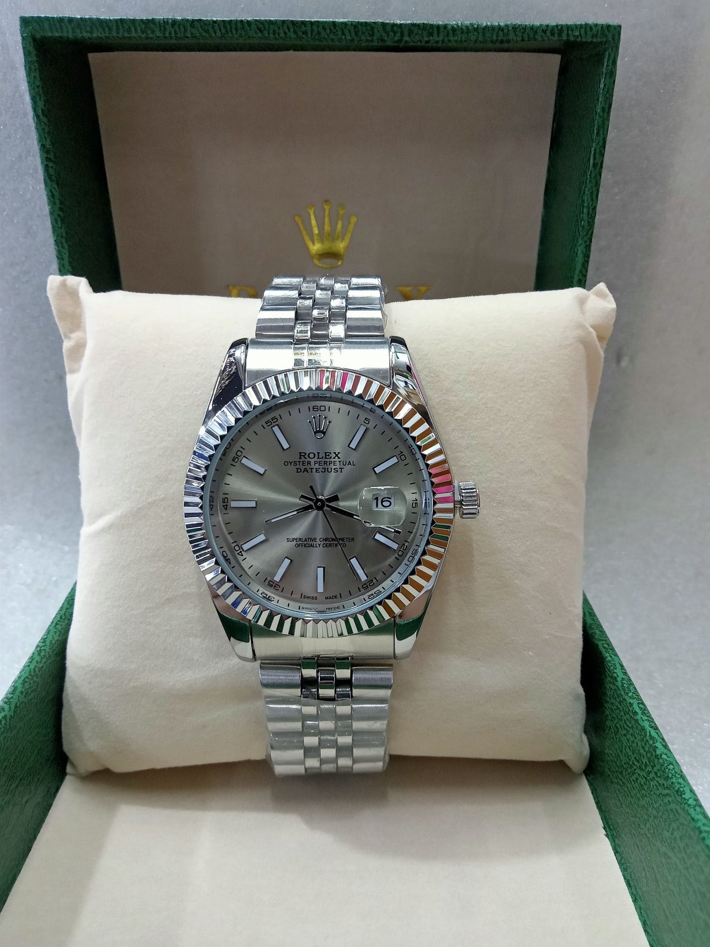 Datejust Silver Watch for Men